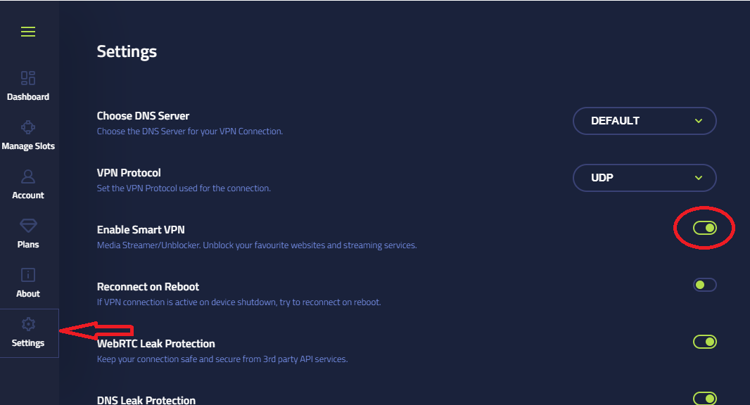 Smart Streamer Smart DNS - StarVPN